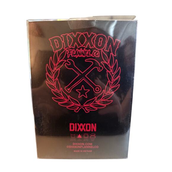 Dixxon Premium Boxer Briefs, Two-Pack, Size Large, Red and Black Monogram, NWT - Picture 3 of 3